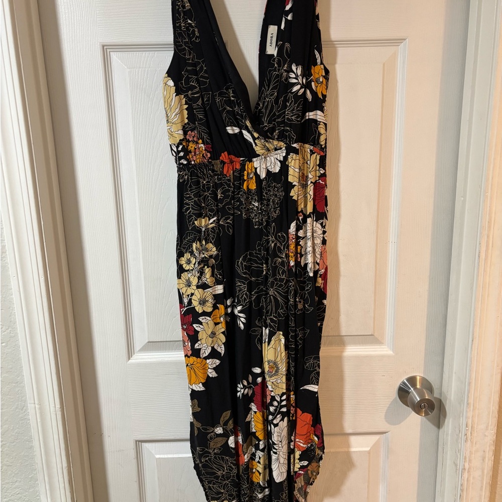 Floral Print Women's Jumpsuit
